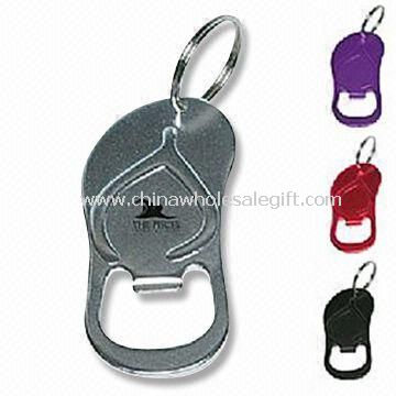 Aluminum Slipper Bottle Opener Keychains