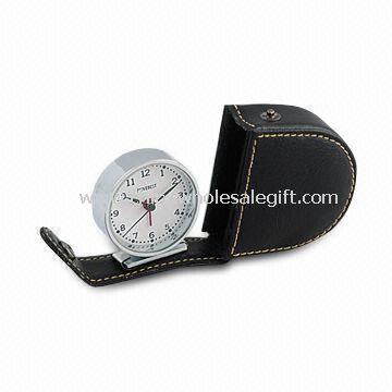 Mini Table Alarm Clocks with Silk Dial and Alloy Case