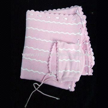 Baby Knitting Blanket Made of 100% Cotton