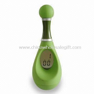 Digital Clock Made of Plastic