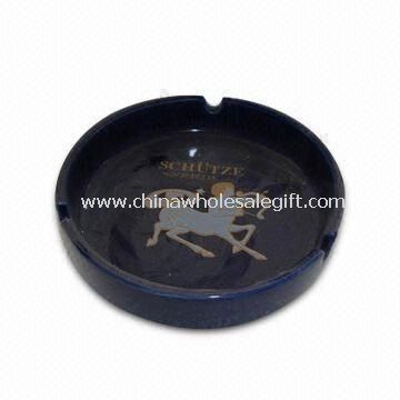 Ceramic Ashtray with Lid Made of Stoneware