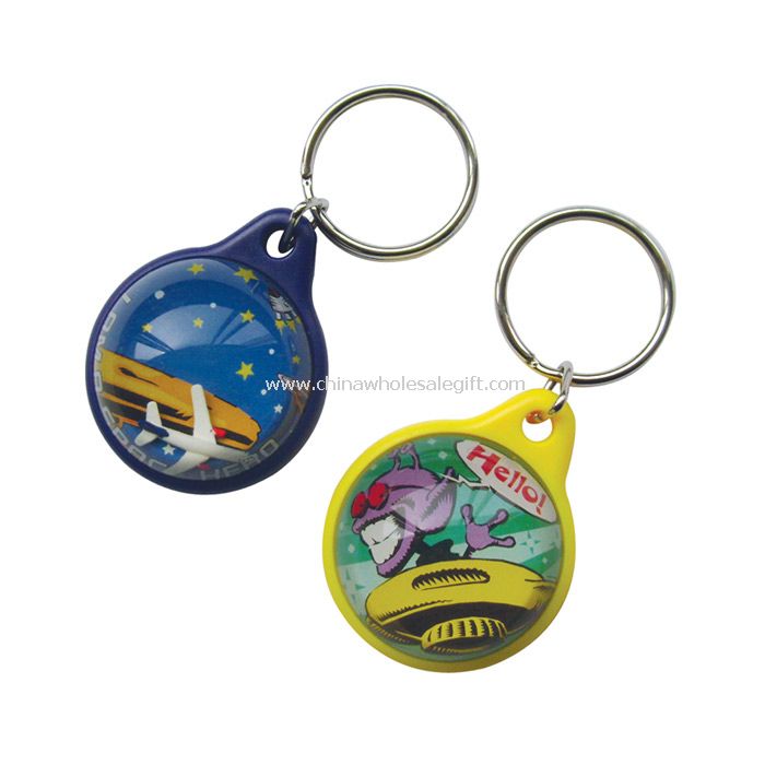 Round Bubble Keychain