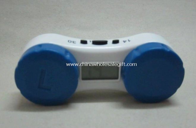 Electronic contact lens case