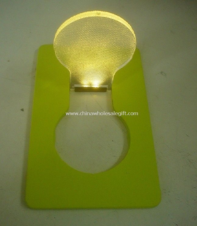pocket credit card lamp