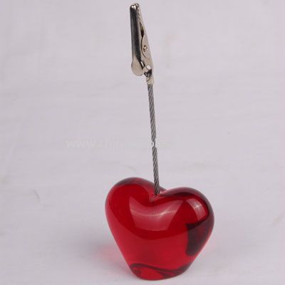 heart shape Memo holder