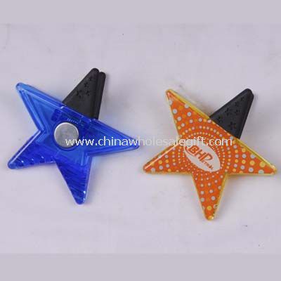 Star Memo clip with magnet