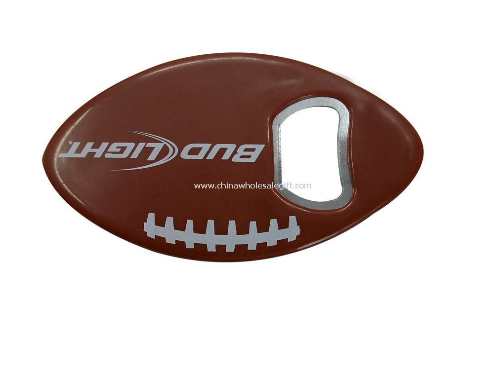 soccor shape bottle opener