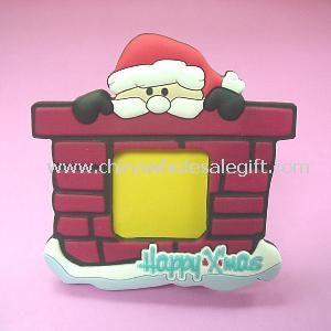 Christmas soft pvc photo frame