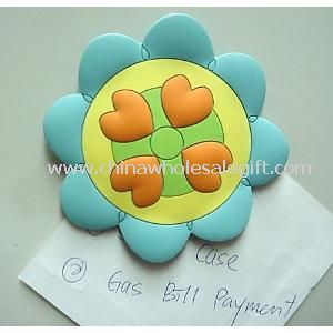Flower fridge magnet