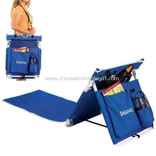 Beach chair with Cooler Bags