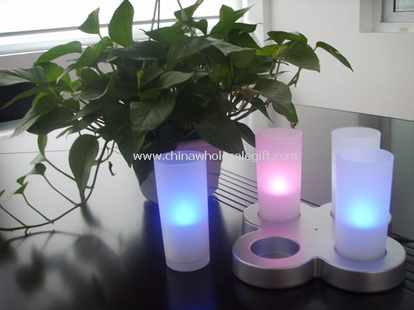 Rainbow LED Candle