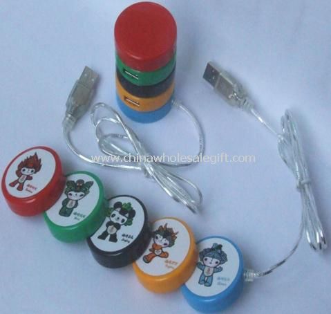 Round cube usb hub