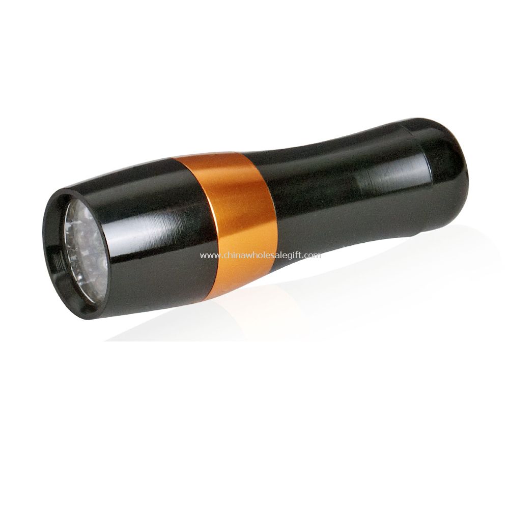 9 LED Aluminium flashlight