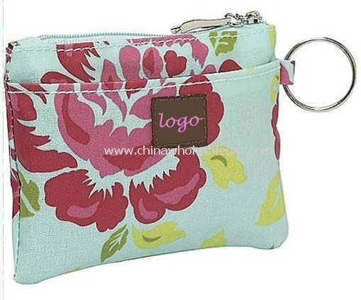Laminated Cotton purse