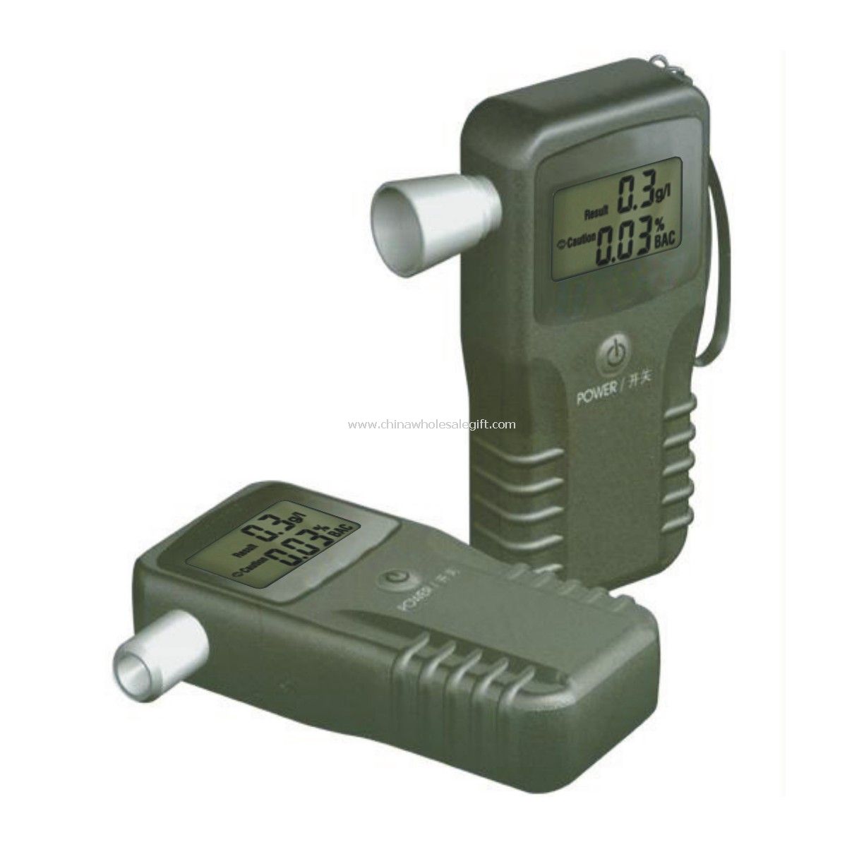 Digital LCD display  and indication sound Alcohol Tester