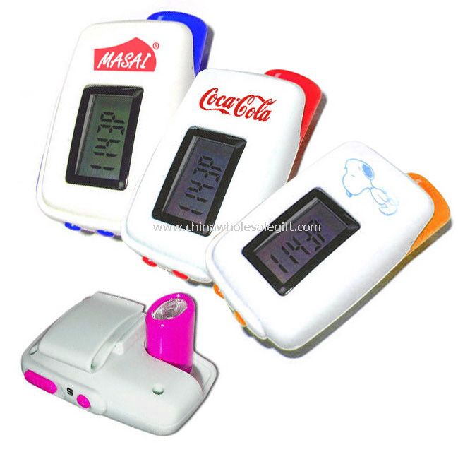 LED calorie pedometer