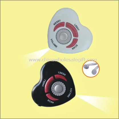 Heart Shape Radio With Light