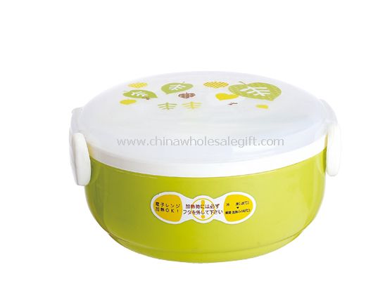 Round lunch box