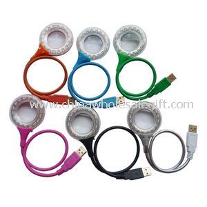 USB 18 LED Magnifer Light