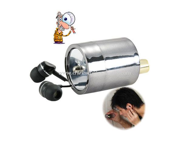 Wall microphone voice bug