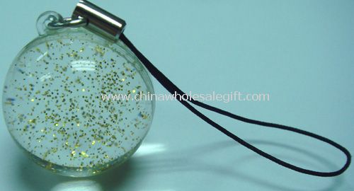 liquid-filled pendant of mobile phone