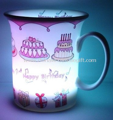 Flashing Ceramic Mug