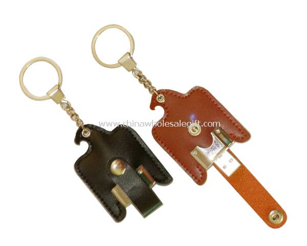 Leather Eagle USB Flash Drive