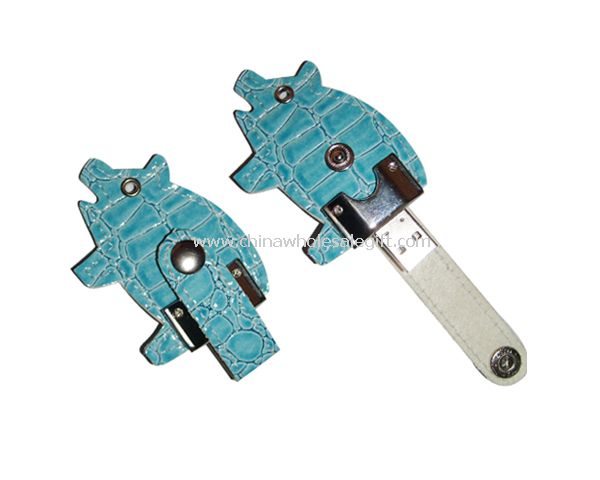 Leather Pig USB Flash Drive