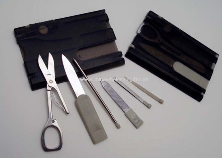 Card Knife Set with Light