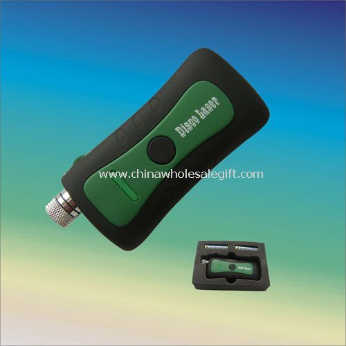 Green twinkling laser lighting