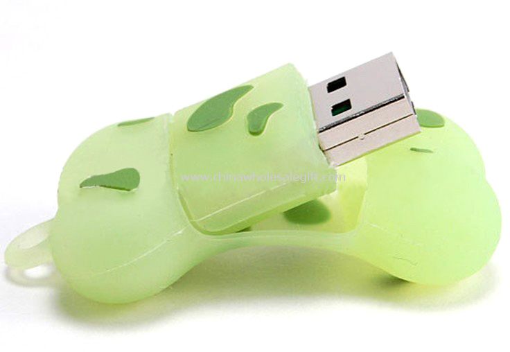 bone shape usb flash drive