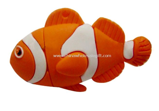 PVC fish usb drive
