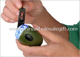 Mini crank Flashlight