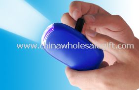 Mini crank LED Flashlight