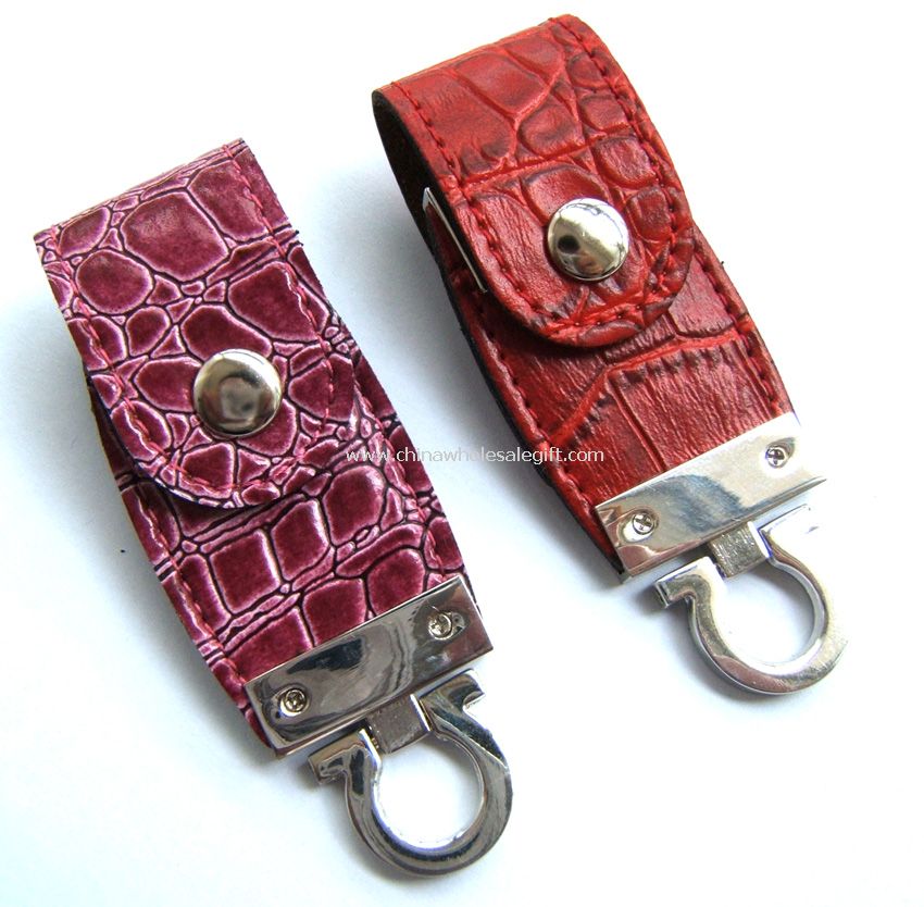 leather usb drive