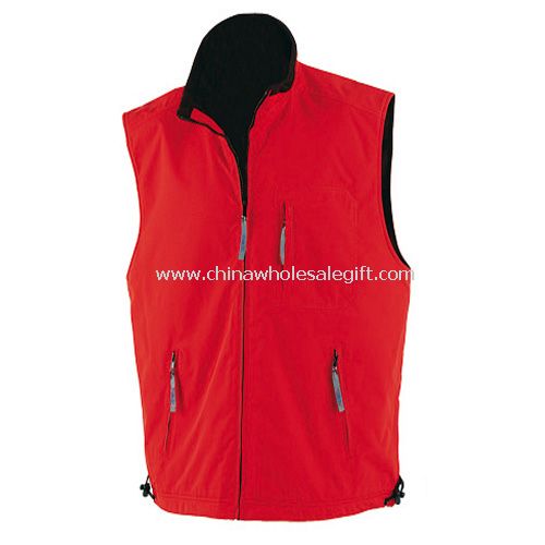 Polyester fleece vest