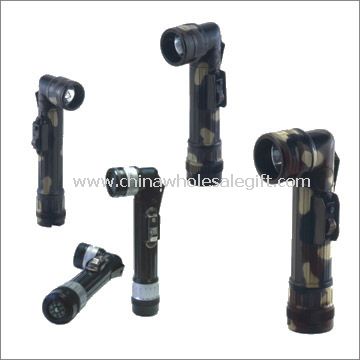Plastic Military Flashlight