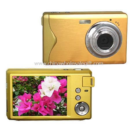15Mega Pixels Slim Digital Camera with 4X Digital Zoom