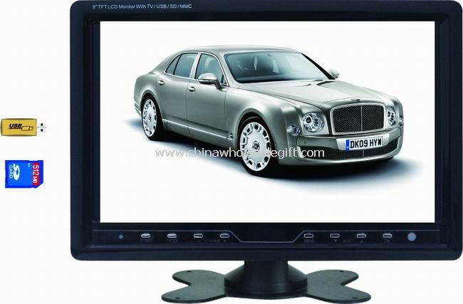 car tv with USB,SD card