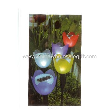 Solar Flower Garden Light