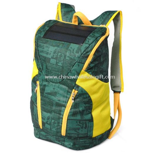 Solar mountaineering bag