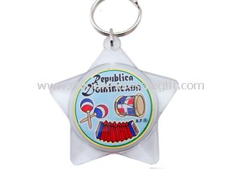 Acrylic Star Keychain