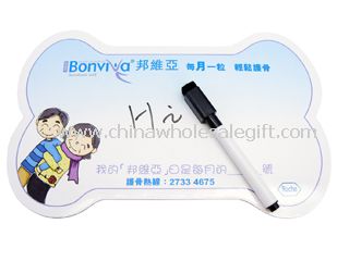 Paper printed fridge magnet