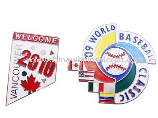 Cloisonne finish Pin