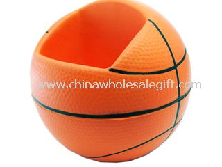 Basketball mobile phone holder