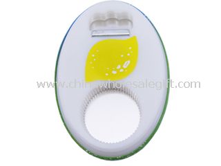 Plastic bottle opener