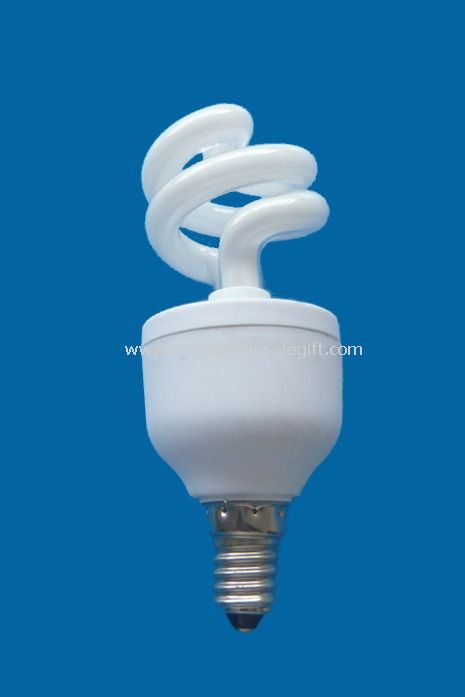 9 half spiral energy-saving lamp
