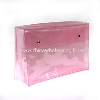Cosmetic PVC Bag With Flap