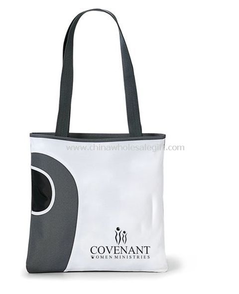 White PVC Shopping Bag