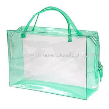 Zipped Hand PVC Bag